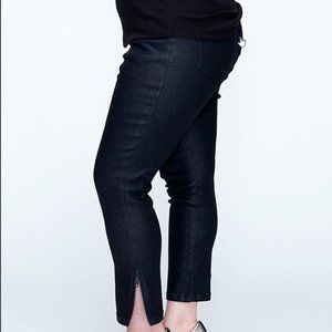 NWT Universal Standard Denim Jeans Size 26W Meuse Black High Rise Resin